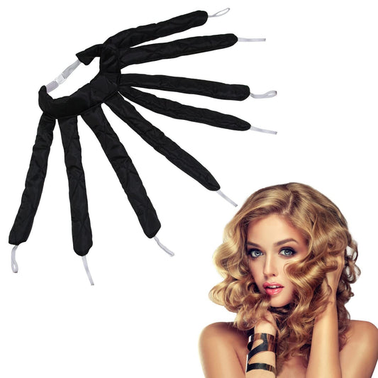 Heatless Hair Curlers Curling Rod Ribbon Headband